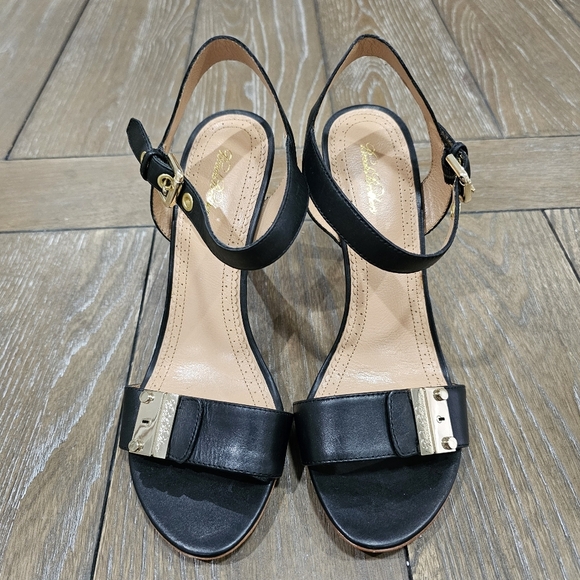 BROOKS BROTHERS Leather High Heels, Women's Size 8.5 - Picture 3 of 13